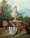 Still-life with Bust of America